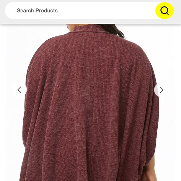 *****IN SEARCH OF***** forever 21 batwing cardigan - Picture 4 of 4